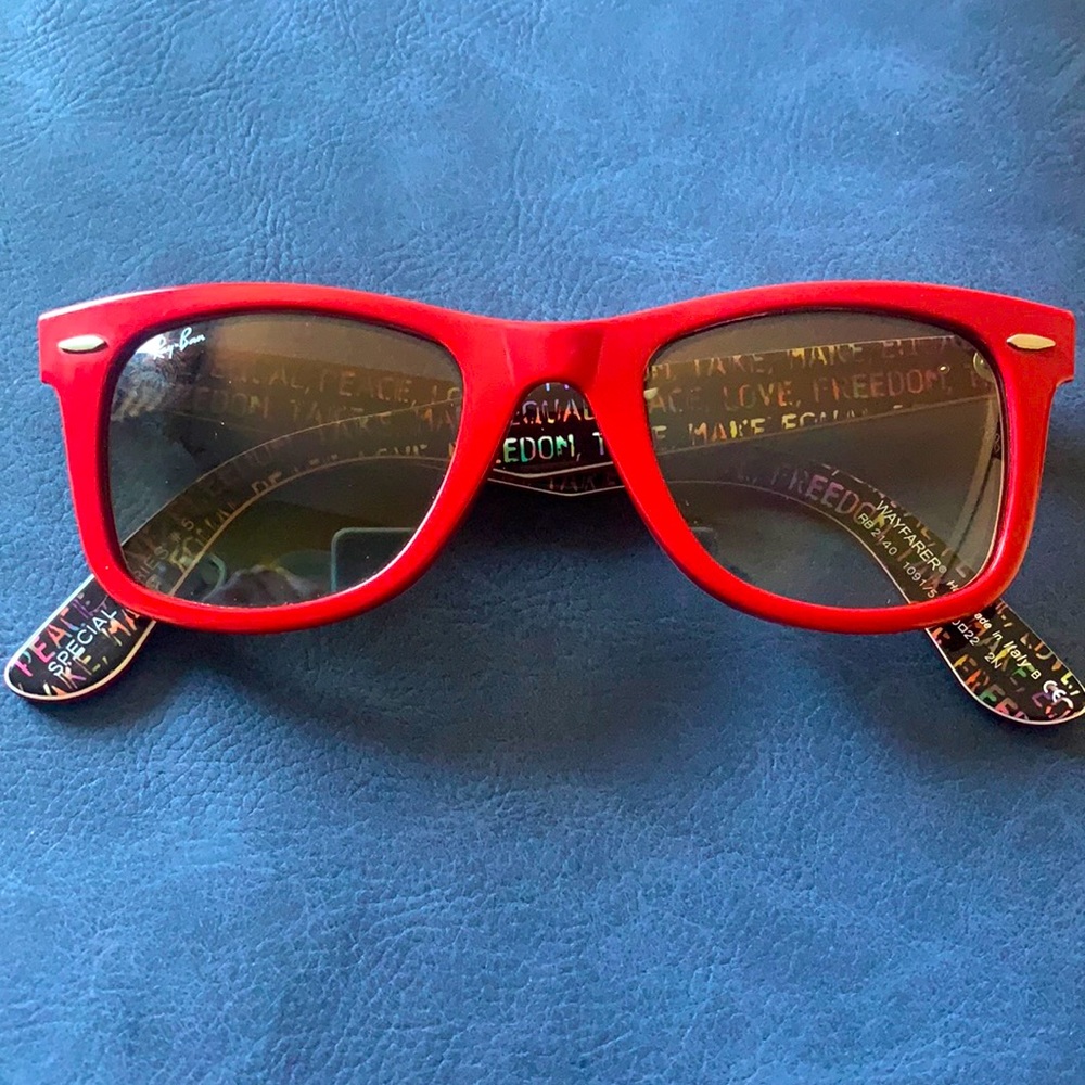 Red Raybans - image 1